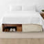 Jupe de lit plissée 15 po sur mesure-28939630-23770632