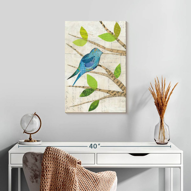 Brampt Birds In Spring I, 24" H x 16" W