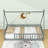 Twin Wooden Tent-Shaped Teepee Floor Bed-882921743