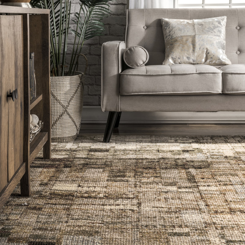 Cantin Abstract Indoor Rug, Rectangle 4' x 6'