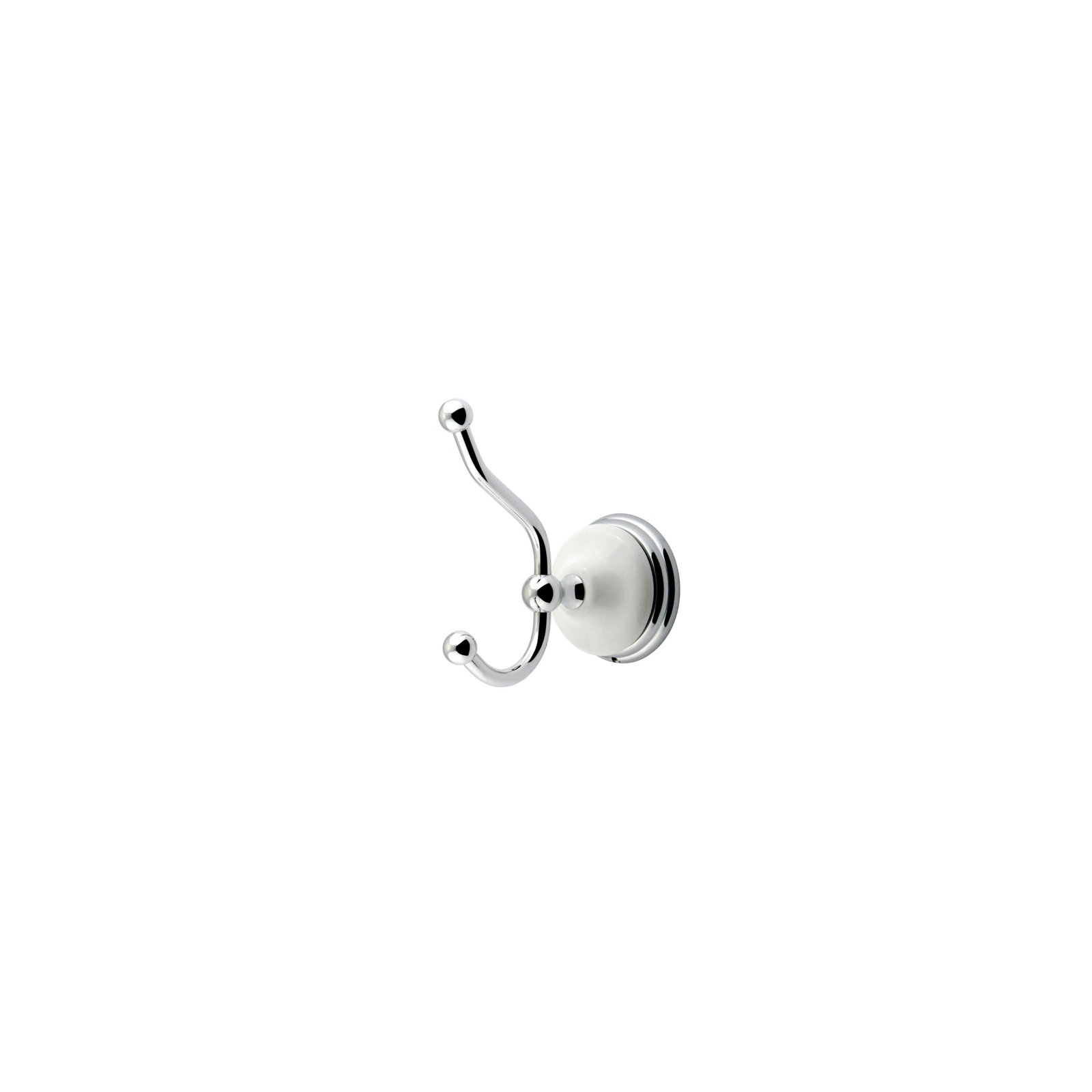 Kingston Brass Victorian Robe Hook, Polished Chrome