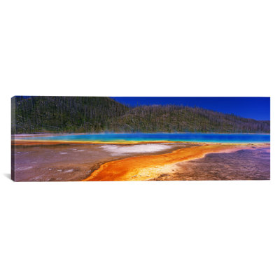 «Grand Prismatic Spring, Parc national de Yellowstone, Wyoming», reproduction de photo sur toile