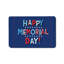 Tapis de bienvenue patriotique 20 po x 32 po Happy Home