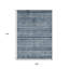 Tapis oriental lavable intérieur bleu 9 pi x 12 pi
