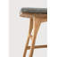 Osso Outdoor Teak Bar Stool-1151999405