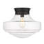 Plafonnier encastré 1 lumière 16 po Ilona-1090437101-1090437106