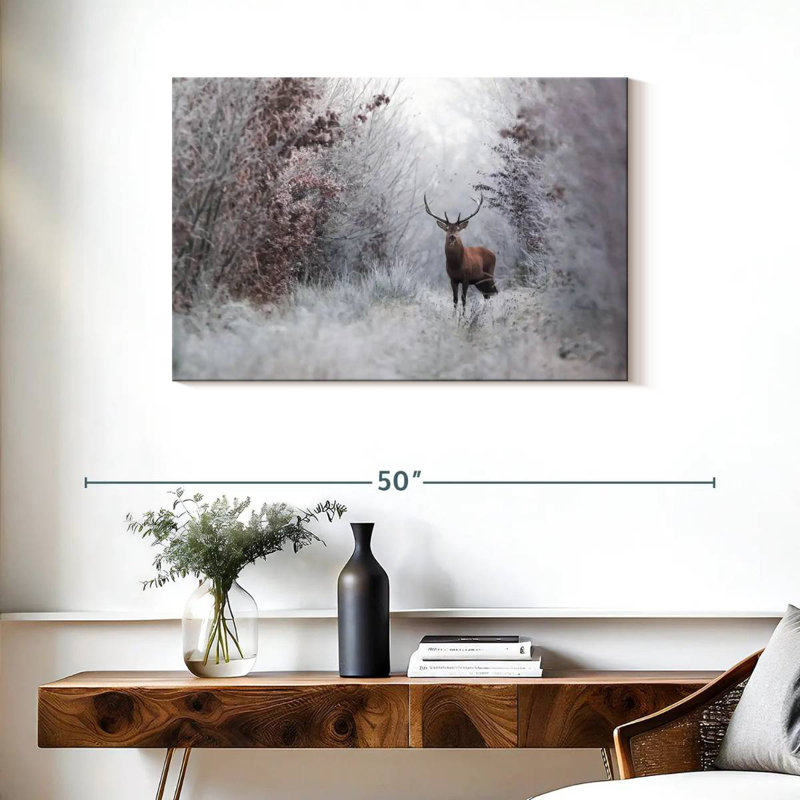 Crowle Deer, 24" H x 36" W