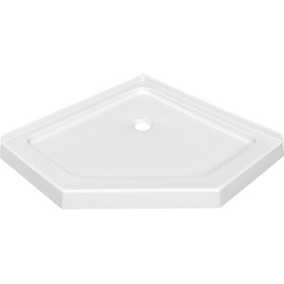 Base de douche à seuil simple néo-angle