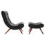Aeliana Upholstered Accent Chair with Footstool-171804801