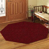 Amorion Furnish my Place Modern Indoor/Outdoor Commercial Solid Color Rug - Pet and Kids Friendly Rug, Stain Resistant, Floor Carpet for Living Room & Hallway, Wedding - Red