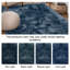 Tapis bleu foncé Saavedra Liza-1306316617