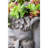 11.4" X 13" 22.4" Greek Planter With Legs - Gray Magnesium Oxide For Outdoor Enjoyment Statue 17.6Lb Package 13