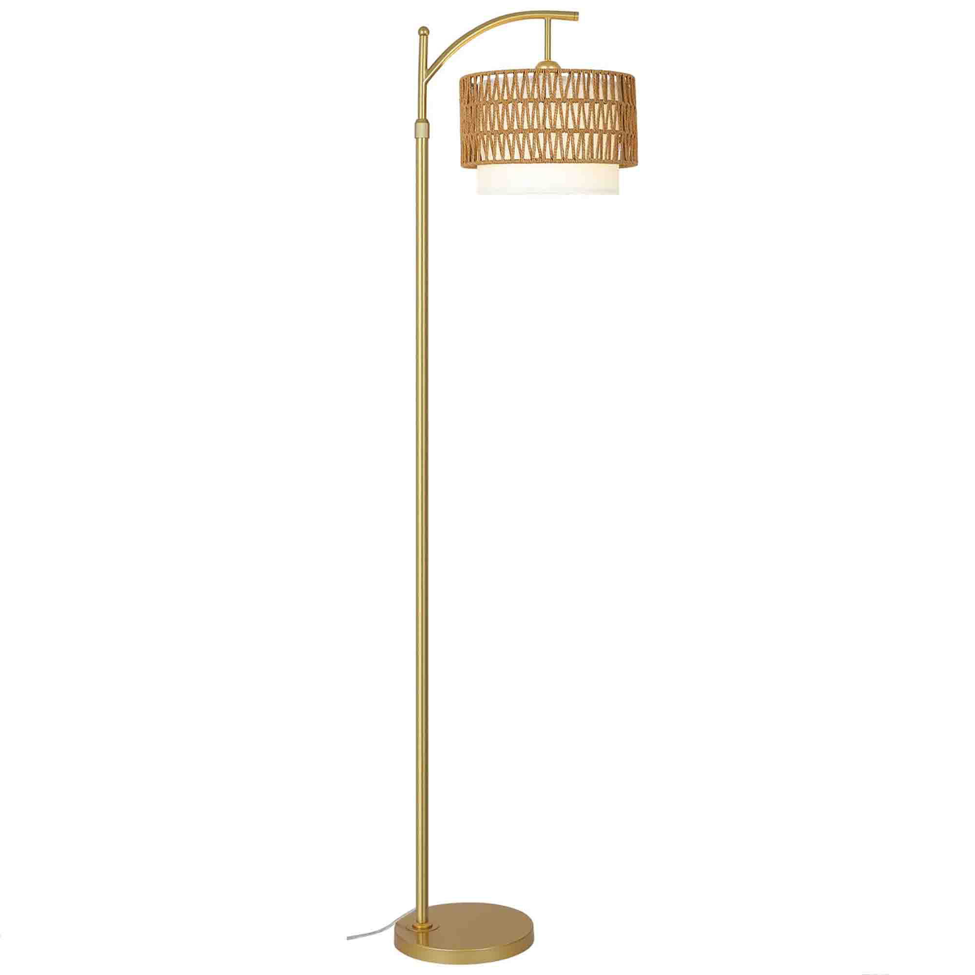Bayou Breeze 72.8'' Arched Floor Lamp | Wayfair