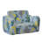 Modular - Couch. Foam Padded. Blue Linen Upholstery. Wood Frame. 2, Soft And Absorbing. Modern Involvement Play Upholstery, Construction. Seat, Design. 16.56X23.17X14.68In. 4.67Lb.