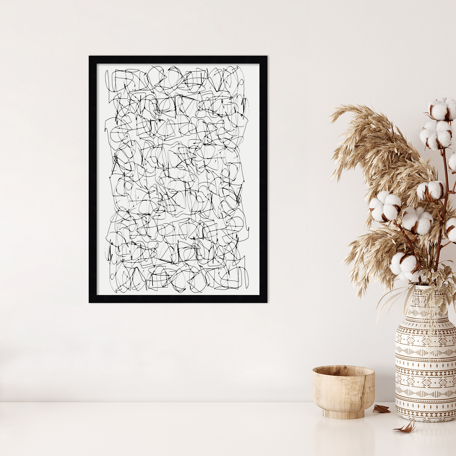 Circuitry by Dan Hobday, 25" H X 18" W, Black