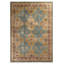 Distressed Homage Hand Knotted Wool Geometric Area Rug-2057913291