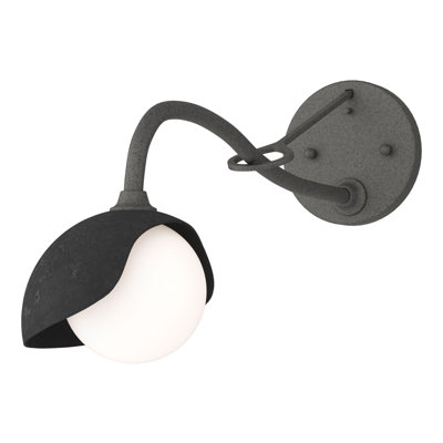 Brooklyn 1 - Light Hardwired Armed Sconce