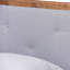 Lit plateforme simple en bois gris foncé Fakenham Mid-Century-1847621638