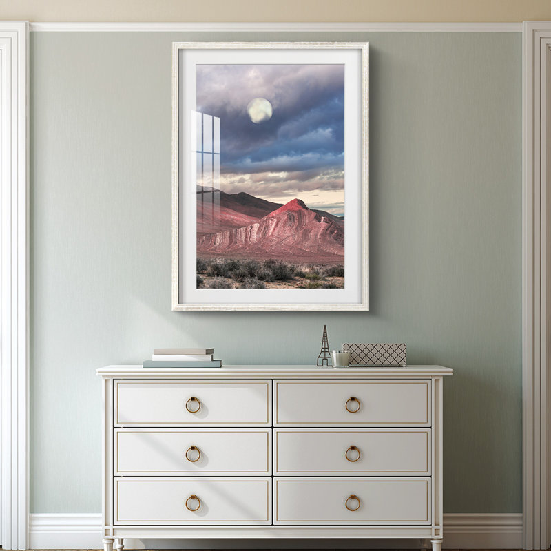 Jour au spa - Toile tendue avec galerie, H 25,5 po x l 17,5 po, Blanc