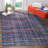 Fales Rag Rug Hand Woven Cotton Striped Rug-883293277