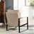 Ramaz Faux Leather Armchair-1034074989