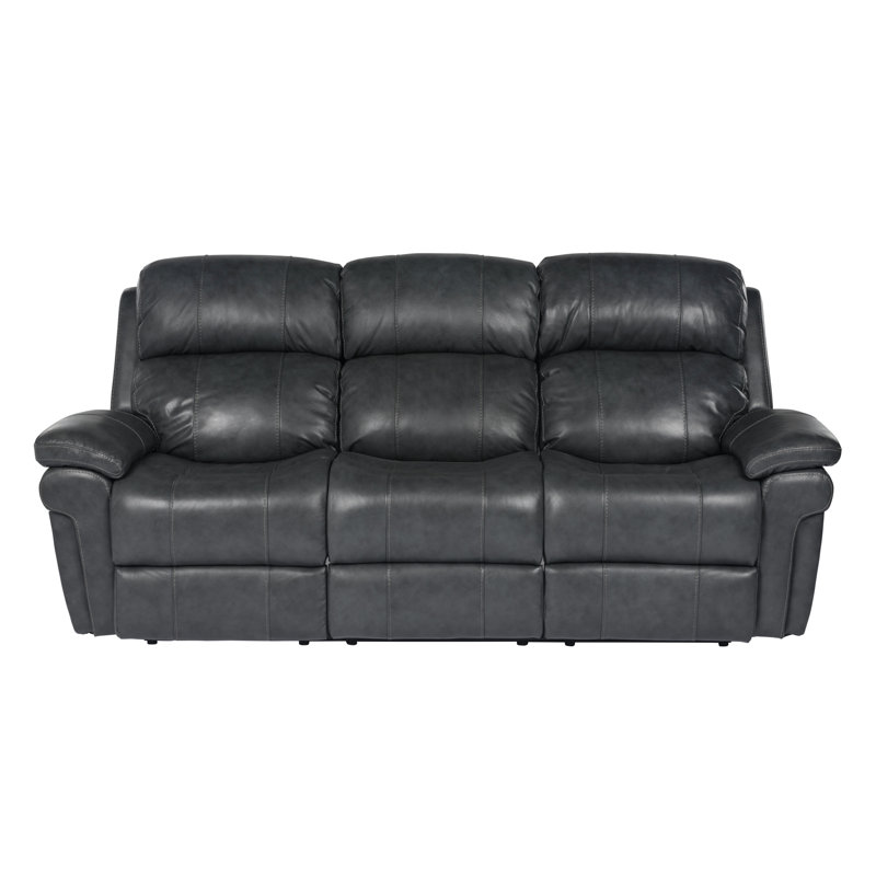 Aous Upholstered 89'' Power Reclining Sofa
