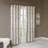 Victorio Printed Jacquard Grommet Top Total Blackout Single Curtain Panel-1251219724-1251219723