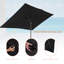 Parasol de marché rectangulaire 10' x 6,5'-66223629
