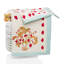 Strawberry Floral Waffle Dish Cloth