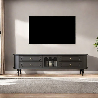 French Retro Boxwood TV Stand