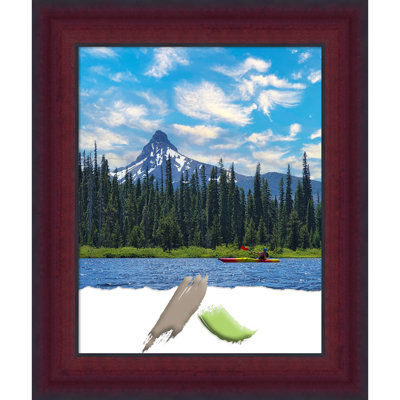 Wierd Cherry Wood Picture Frame