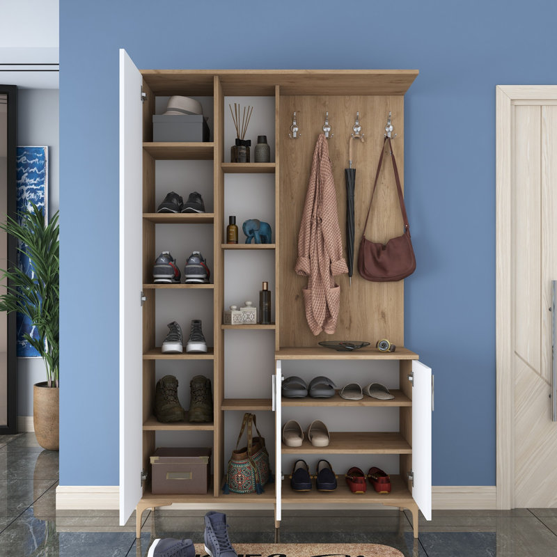 Atesha 120 cm W Hall Tree
