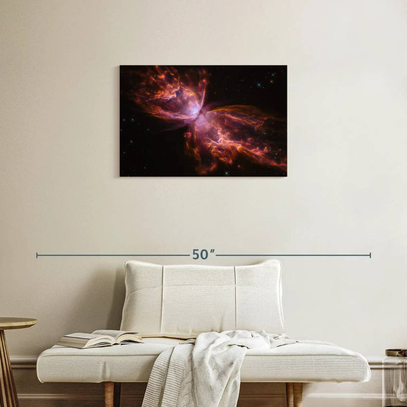 Oberle Butterfly Nebula, 20" H x 30" W