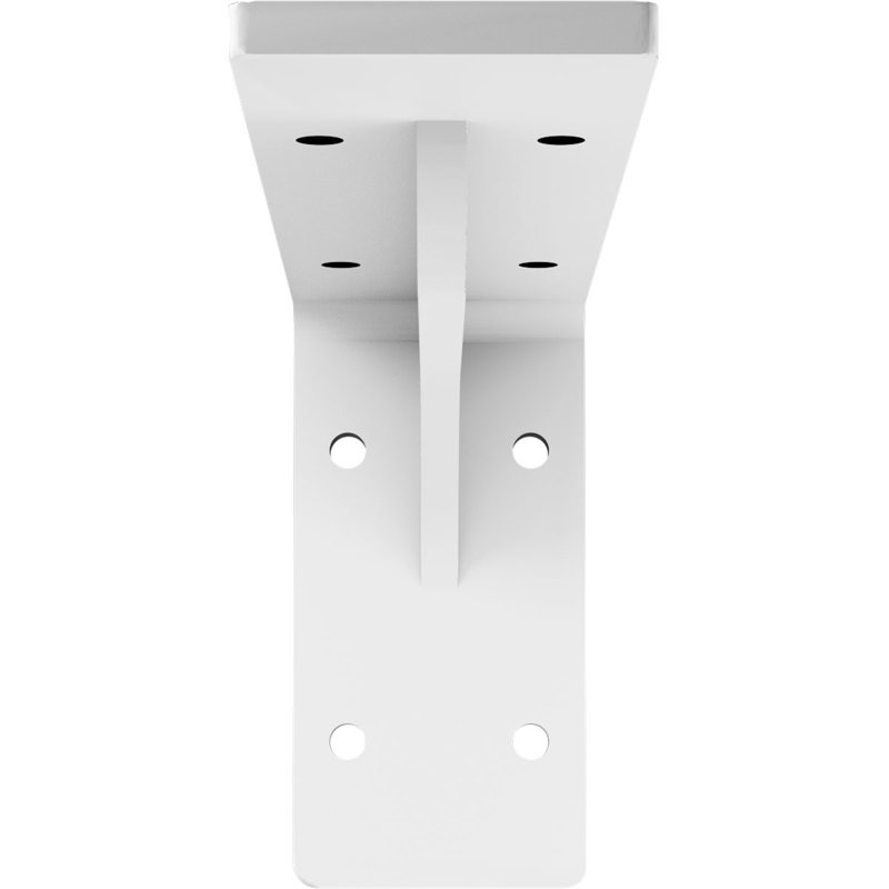 2"W x 8"D x 4 1/4"H Embrey Steel Bracket, White Primer, 4.25" H x 2" W x 8" D, White Primer