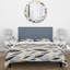 Ensemble de housse de couette Gray Minimalist Earthy Landscape I-2061262912
