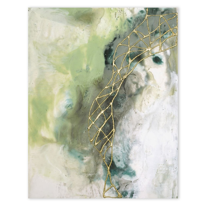 Gold Illusion I, reproduction d'art sur toile tendue