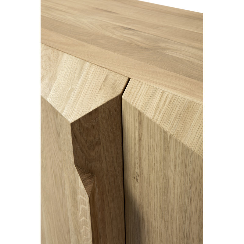 Stairs 78.7'' W Solid Wood Sideboard