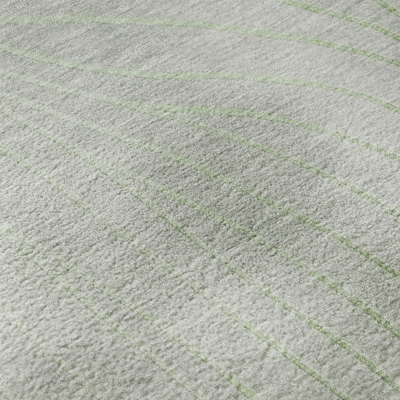 Premium Machine Washable Mayfield AMF2107 Swirls Rug, Aloe, 10' x 14'
