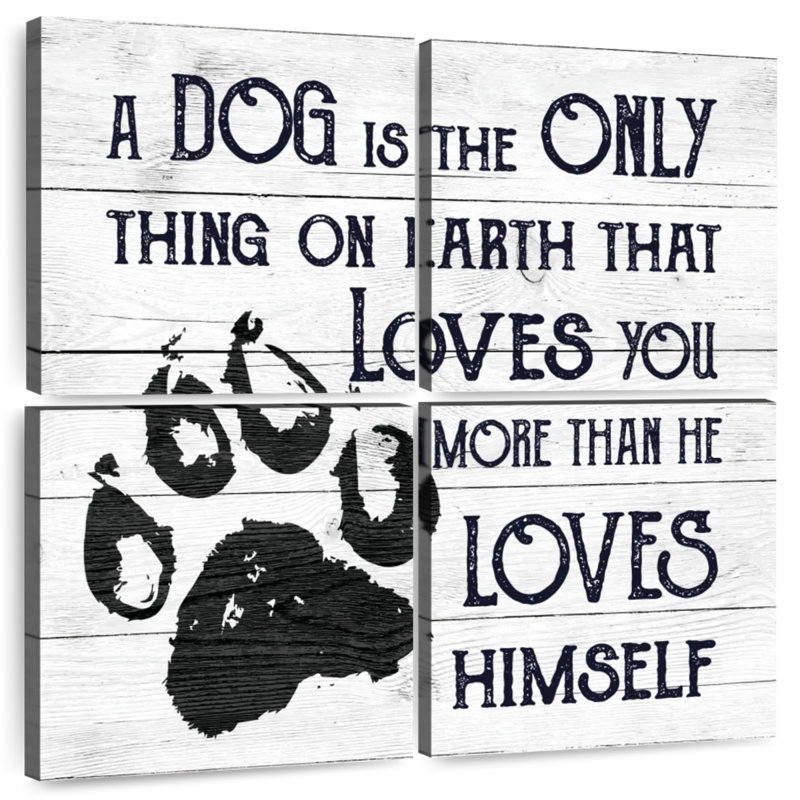 Tergel Dog's Unconditional Love, 57" H x 57" W