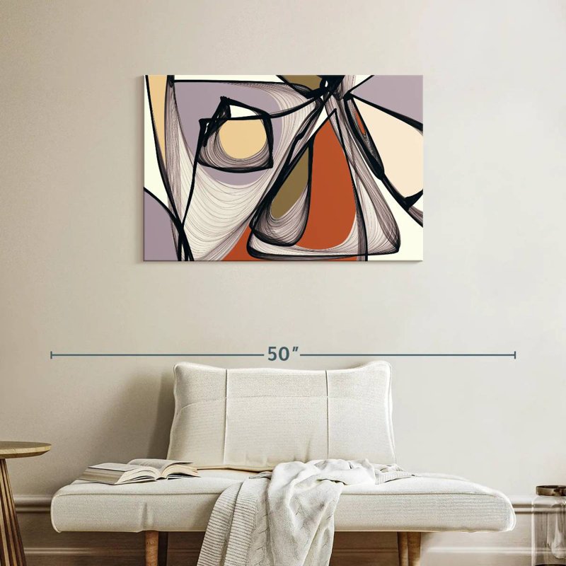 Avery Mid Century Modern Abstract II