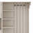 Multifunctional Left-Right Combination Hall Cabinet With Storage And Hooks, Storage Cabinet/ Hall Tree 2 In 1-934346299