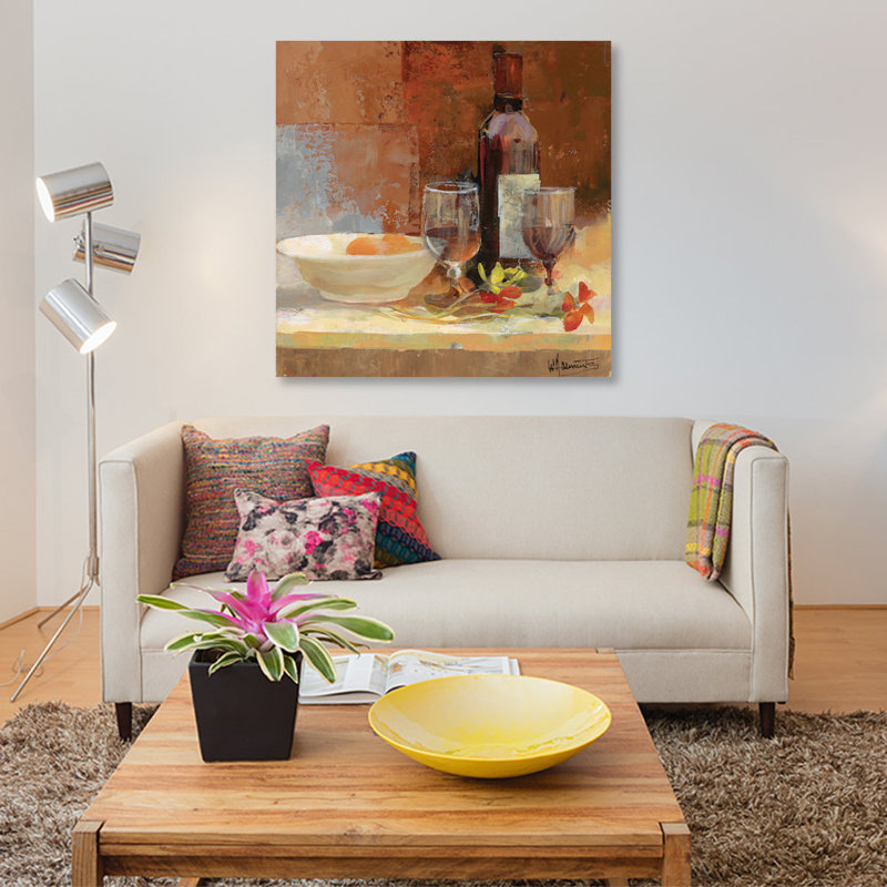 « a good gout i », impression sur toile, H 12 po x l 12 po x P 0,75 po, Toile tendue, Pas de tapis