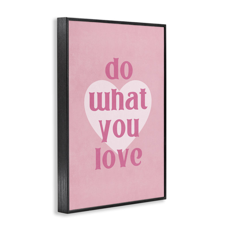 «Do What You Love», estampe numérique par Nataly White, H 24 po x l 16 po, Estampe numérique encadrée blanc bord de mer