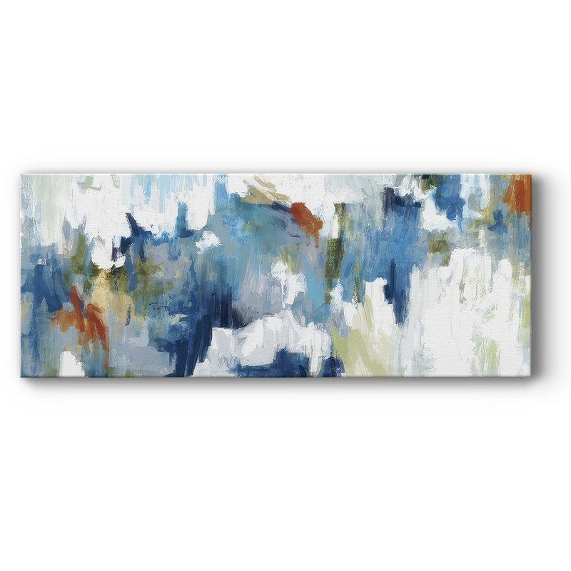 Chutes de couleurs, H 12 po x l 30 po x P 1,5 po