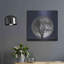 Ebern Designs «Full Moon» par Lori Deiter, art mural en métal-873741416