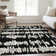 Premium Machine Washable Prisco Black Rug