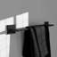 Porte-serviettes noir mat 18 po ZLINE Palisades-2064837062-2064837051