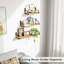 Tablette flottante en bois massif Mekela-318570636