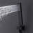 Bojet Thermostatic LED Shower Faucet Set Square Rain Shower Head Combo with 3 Handles & 4 Functions Recessed Wall Mounted Bathroom Shower System Kit-88856320