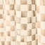 Mocha Check Shower Curtain